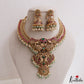 Royal Detachable Gold Replica Jadau Necklace NC3309