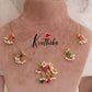 Beautifull jadau Pendent Elephant Invisible chain  NC1958
