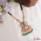 Beautiful Jadau Pendant Black Thread Necklace NC3316
