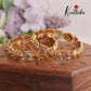 Beautiful AD Lakshmi Victorian Bangles B274 (Set of 2 Bangles)