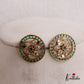 Elegant AD Stone Floral Earrings E793