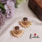 Budget Friendly Beautiful Lotus Coin Earstuds E699