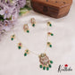 Trendy Kemp Peacock Motifs Invisible Chain With Beads Drops NC2701 (Available In 3 Colors)