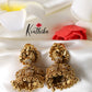 Peacock Lakshmi Jhumkas E329
