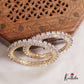 Eternal Radiance AD Stone Bangles B340 (Set Of 2 Bangles)