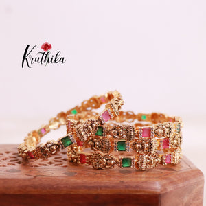 Beautiful Lakshmi Bangles B173 (Set of 4 Bangles)