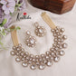 Royal Moissanite Victorian Pearls Choker NC2174