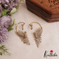 Elegant Trendy AD Sparkling Victorian Peacock Earcuff E1039 (Available In 3 Colors)
