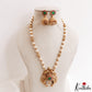 Classic Antique Peacock Motifs Pearl Bead Mala NC3228