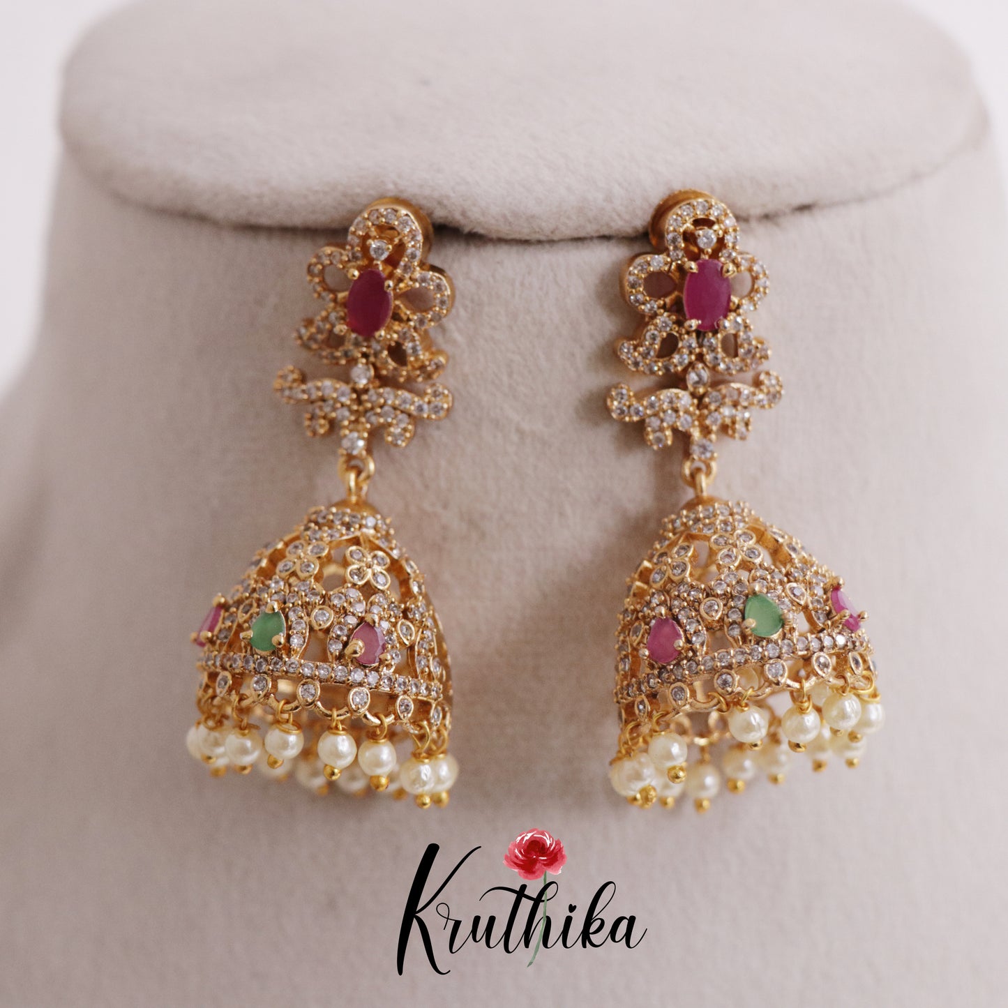 Simple AD Jhumka E716