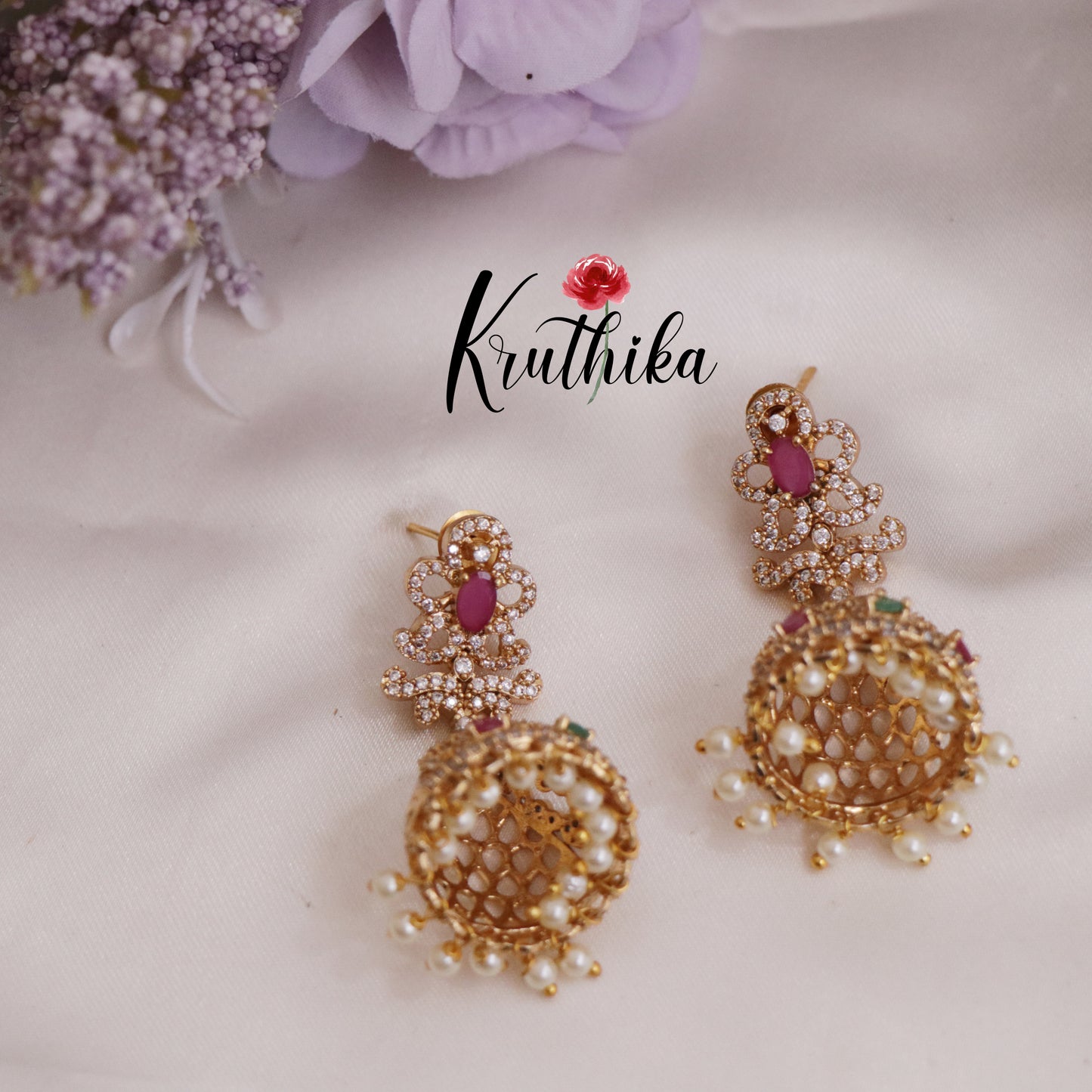 Simple AD Jhumka E716