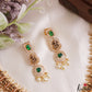 Premium Antique Nagas Lakshmi Motifs Temple Choker With Pearl Drops NC3178 (Available In 2 Colors)