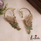 Elegant Trendy AD Sparkling Victorian Peacock Earcuff E1039 (Available In 3 Colors)