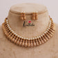 Budget Friendly Beautiful Antique Pearl No-Idol Choker NC2297