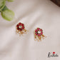 Trendy Kemp Floral Motifs Earcuffs | Upper Earrings | Bugadi Earrings E1027 (Available In 3 Colors)