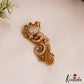 Beautiful Antique Peacock Motifs AD Saree Pin SP61