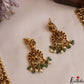 Classic Antique Lord Krishna Chariot Motifs With Pearl Bead Drops NC3020