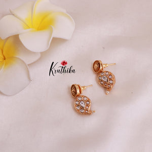 Elegant Two-in-one Reversible Kempu Necklace NC1869