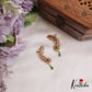Sparkling Floral Motifs Ear Climbers E910 (Available In 3 Colors)