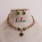 Beautiful AD Victorian Necklace NC1965 (Available in 3 Colours)