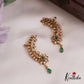 Sparkling Floral Motifs Ear Climbers E910 (Available In 3 Colors)