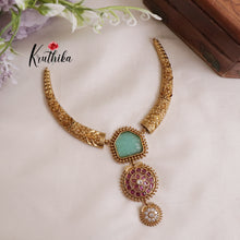 Beautiful  AD Victorian Hasli  Necklace Sets NC2019 (Available in 2 colours)