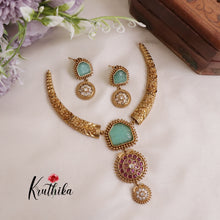 Beautiful  AD Victorian Hasli  Necklace Sets NC2019 (Available in 2 colours)