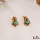 Trendy Antique Lakshmi Peacock Motifs CZ Victorian Necklace NC3272
