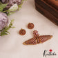 Stunning Leaf Motifs Jadau Pendant Set PS275 (Available In 2 Colors)