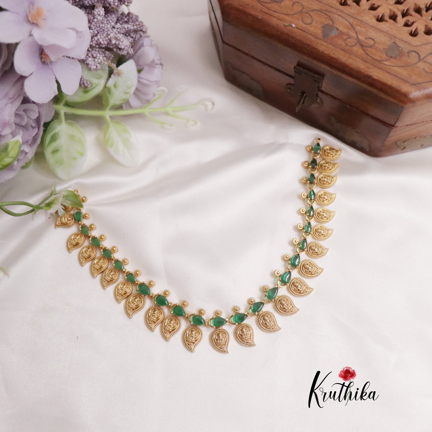 Trendy AD Manga Necklace NC2227 (Available in 3 Colours)