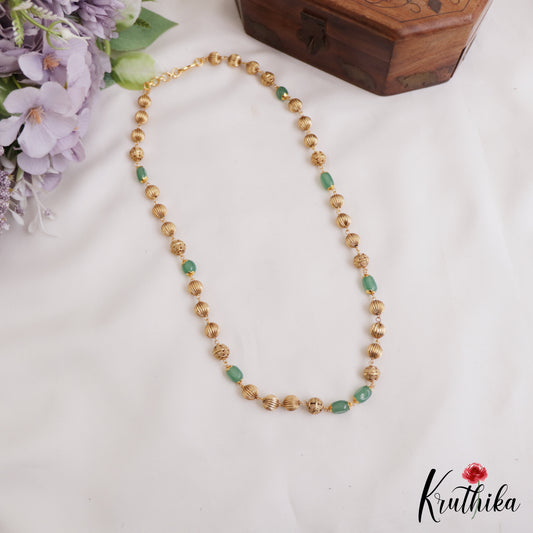 Simple Beads Chain For Pendants NC2789