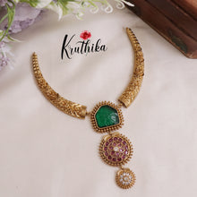 Beautiful  AD Victorian Hasli  Necklace Sets NC2019 (Available in 2 colours)