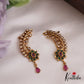 Sparkling Floral Motifs Ear Climbers E910 (Available In 3 Colors)