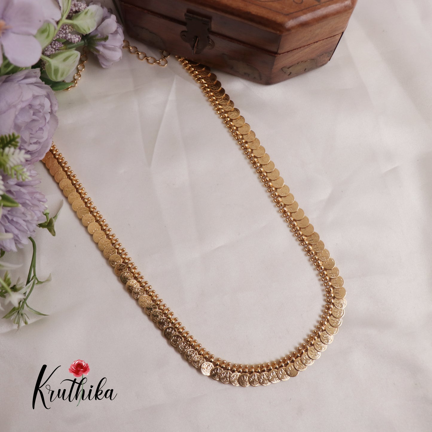 Beautiful Lakshmi Motifs Kasu Haaram LH2030