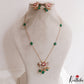 Pretty Sparrow Motifs Polki Pendant Chain NC3103 (Available In 3 Colors)
