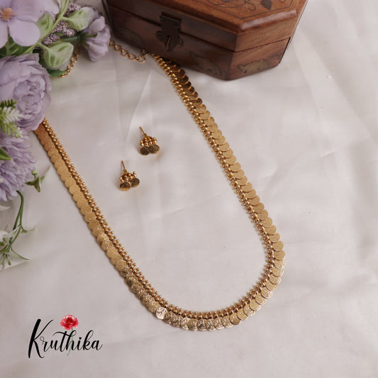 Beautiful Lakshmi Motifs Kasu Haaram LH2030