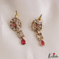 Pretty Floral Motifs CZ Victorian Choker NC3280 (Available In 2 Colors)