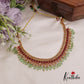Trendy Jalebi Style Kemp Chocker with Paste Beads Drops NC2322
