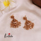 Premium Lakshmi AD peacock golden beads necklace NC1877