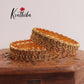 Beautiful Antique Lakshmi Coin/Bottu Bangles  B194 (Available in 2 Colour)