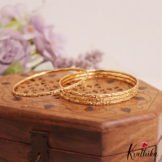 Elegant Daily Wear Bangles B501 (Set of 4 Bangles)