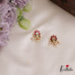 Classic Kemp Floral Motifs Earcuffs | Upper Earrings | Bugadi Earrings E1025 (Available In 4 Colors)