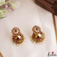 Pretty Floral Motifs Kemp Choker With Pearl Drops NC3195