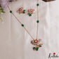 Pretty Sparrow Motifs Polki Pendant Chain NC3103 (Available In 3 Colors)