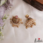 Classic Antique Jadau Peacock Chocker with Bead Drops NC2375 (Available In 2 Colors)