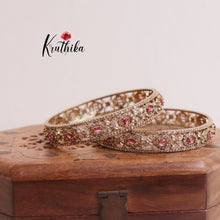 Beautiful Ad Victorian Bangles B196 (Available in 2 Colours)