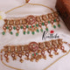 Elegant Peacock Kempu Choker NC1870 (Available in 2 Colours)