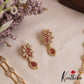 Sparkling Floral Motifs Multi Layered AD Victorian Necklace NC2902 (Available In 2 Colors)