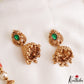 Trendy Antique Peacock Teardrop Motifs Coral Pearl Mala NC3231 (Available In 2 Colors)