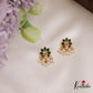Classic Kemp Floral Motifs Earcuffs | Upper Earrings | Bugadi Earrings E1025 (Available In 4 Colors)
